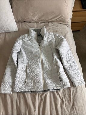 Columbia Women's White Quilted Puffer Jacket